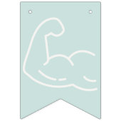 エンジェルフィットネスコラボ バンティングフラッグ (第1の旗)