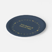 エンジェルフィットネスコラボ ペーパープレート (アングル)