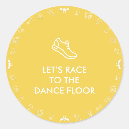 エンジェルフィットネスコラボ ラウンドシール (正面)