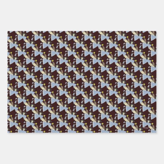 エンジェルフェアリーアニメーションホリデイ ラッピングペーパーシート (正面)