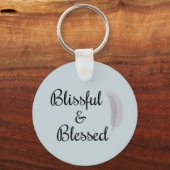 エンジェルフェザーブリス賛美プリンダスティブルー キーホルダー (正面)