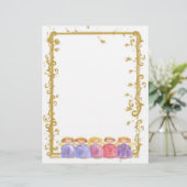 エンジェルフレンズクリスマスホリデー紙ウォーターカラー (スタンド正面)