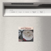 エンジェルフードお誕生日ケーキ マグネット (インサイチュ (食洗機))