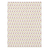 エンジェルフードケーキスライスいちごデザートグルメ テーブルクロス (正面)