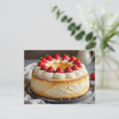 エンジェルフードケーキレシピ ポストカード (スタンド正面)