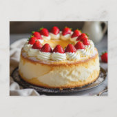 エンジェルフードケーキレシピ ポストカード (正面)