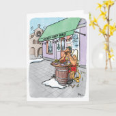 エンジェルフードホリデーカード カード (黄色い花)