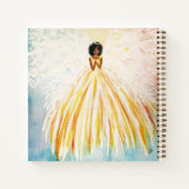 エンジェルブライトスパイラルノートブック(8.5 x 8.5) ノートブック (裏面)