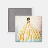 エンジェルブライト2インチスクエアマグネット マグネット (正面/裏面)