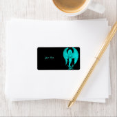 エンジェルブラック&グリーンデザイン ラベル (インサイチュ)