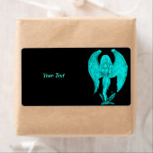 エンジェルブラック&グリーンデザイン ラベル (インサイチュ)