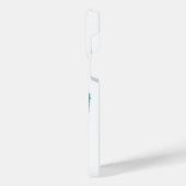 エンジェルブラック&グリーンデザイン iPhoneケース (左側面)