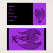 エンジェルブラック&パープルデザイン (正面&裏面)