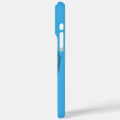 エンジェルブラック&ブルーデザイン Case-Mate iPhoneケース (裏面 / 左)