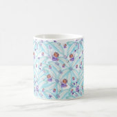 エンジェルブルーフェザーマグ コーヒーマグカップ (中央)