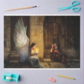 エンジェルプアマン20x30デコページティッシュペーパー 薄葉紙 (クラフト)