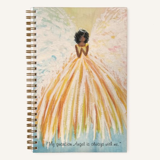 エンジェルプリント両面スパイラルノートブック ノートブック (正面)