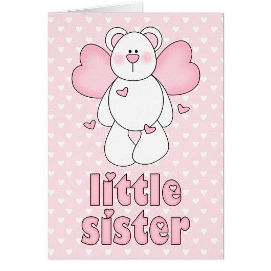 エンジェルベアーリトルシスター空白のカード (正面)