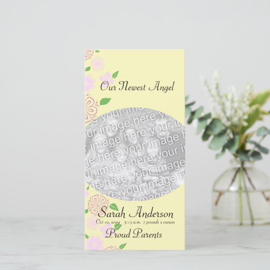 エンジェルベビーガール 案内状 (スタンド正面)