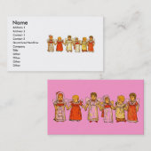 エンジェルベビー名刺 名刺 (正面/裏面)