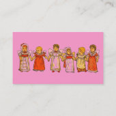 エンジェルベビー名刺 名刺 (裏面)