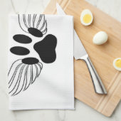 エンジェルペットポーズ キッチンタオル (四つ折り)