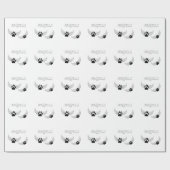 エンジェルペットポーズ ラッピングペーパー (フラット)