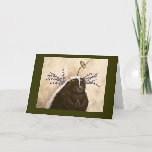 エンジェルペペのホリデーカード シーズンカード (正面)