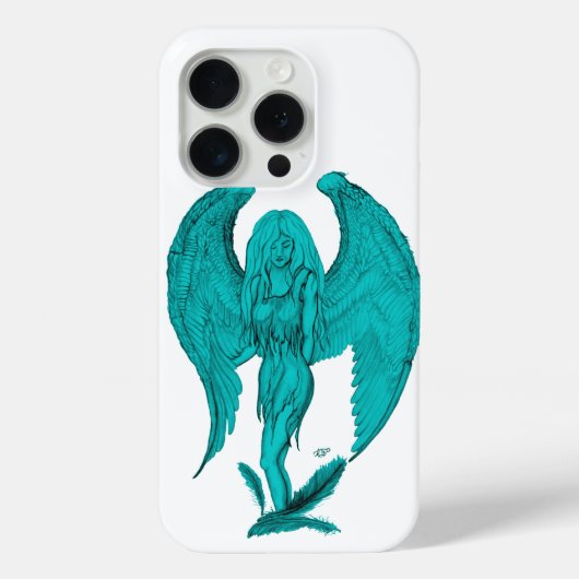 エンジェルペンシルスケッチ Case-Mate iPhoneケース (裏面)