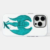 エンジェルペンシルスケッチ Case-Mate iPhoneケース (裏面 (横))