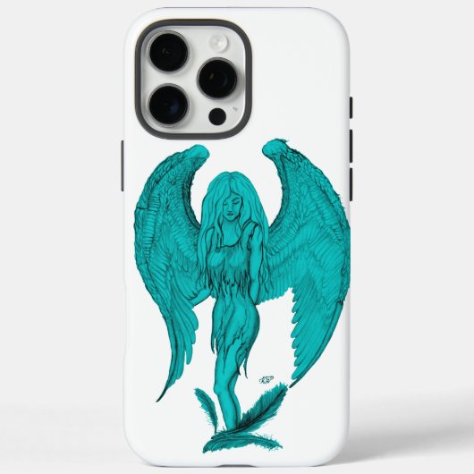 エンジェルペンシルスケッチ Case-Mate iPhoneケース (裏面)