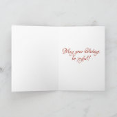 エンジェルホリデーカード カード (内部)