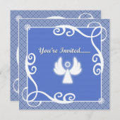 エンジェルホリデーパーティー招待状 招待状 (正面/裏面)