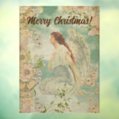 エンジェルホワイトフラワーブルースカイ ウィンドウサイン (シート3)