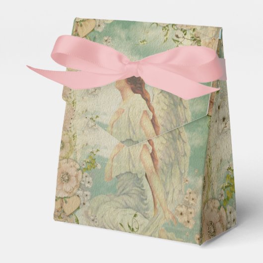 エンジェルホワイトフラワーブルースカイ フェイバーボックス (正面サイド)