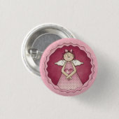 エンジェルボタン 缶バッジ (正面&裏面)