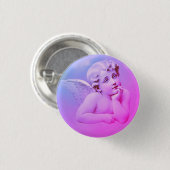 エンジェルボタン 缶バッジ (正面&裏面)