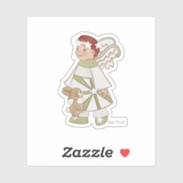 エンジェルボーイとバニーのステッカー シール