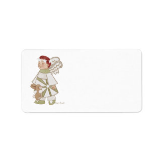 エンジェルボーイとバニー住所 シール