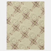 エンジェルポストカードフリースブランケット フリースブランケット (正面)