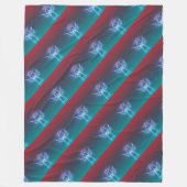 エンジェルポストカードフリースブランケット フリースブランケット (正面)