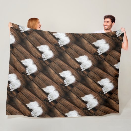 エンジェルポストカードフリースブランケット フリースブランケット (インサイチュ)