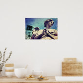 エンジェルポストマーク ポスター (キッチン)