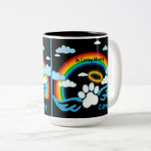 エンジェルポーズレインボーメモリアル ツートーンマグカップ (正面右)