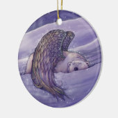 エンジェルポーラベアオーナメント セラミックオーナメント (左)