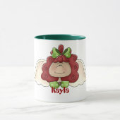 エンジェルマグのパーソナライズ マグカップ (中央)