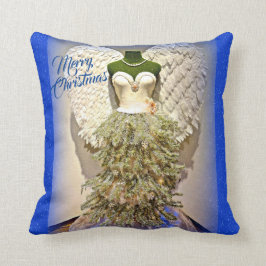 エンジェルマネキンドレス型枠クリスマスツリー クッション