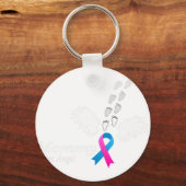 エンジェルママ。流産認識度乳児損失Te キーホルダー (正面)