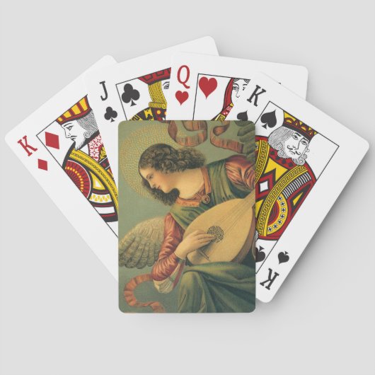 エンジェルミュージシャン、ルネッサンス・アート トランプ (裏面)