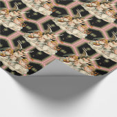 エンジェルミュージックビクトリアンクリスマス ラッピングペーパー (角)